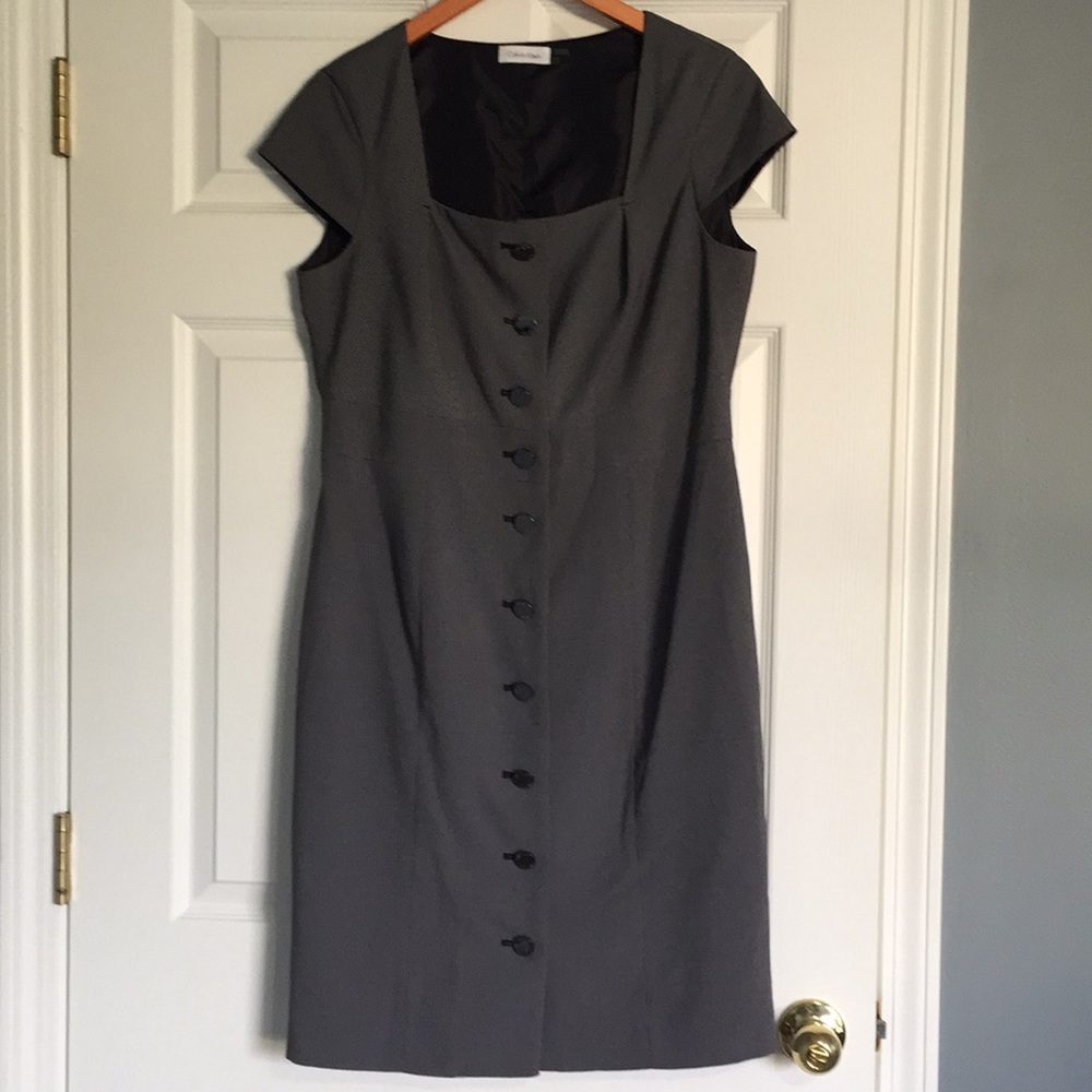 NWOT Button Down Calvin Klein Dress